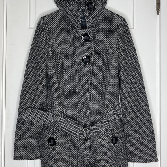 Wool Poly blend Peacoat - Picture 6 of 14
